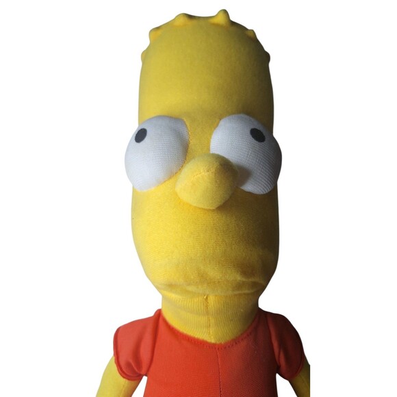 ​Vintage The Simpsons Bart Plush & Homer Hacky Sack Collectible Lot - Picture 9 of 14